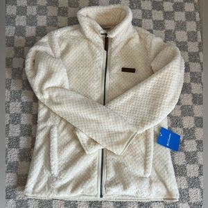 NWT Columbia Fire Side Sherpa Medium Ivory